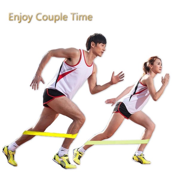 Resistance Loop Exercise Bands for Training, Yoga, Pilates, Stretch, or Rehab - Picture 4 of 7